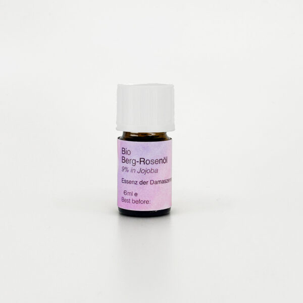 Bio Berg-Rosenöl 9% in Jojoba 6 ml