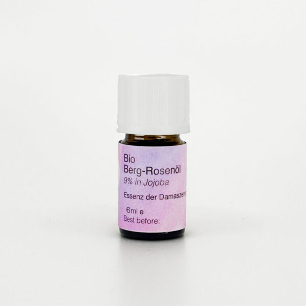Bio Berg-Rosenöl 9% in Jojoba 6 ml